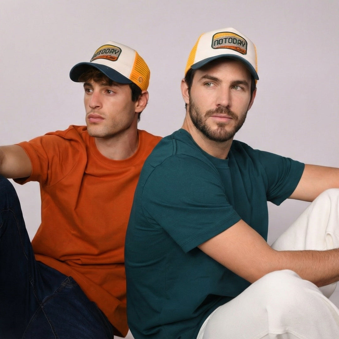 Not Today Trucker Cap by Sand and Camels - additional photo of the model