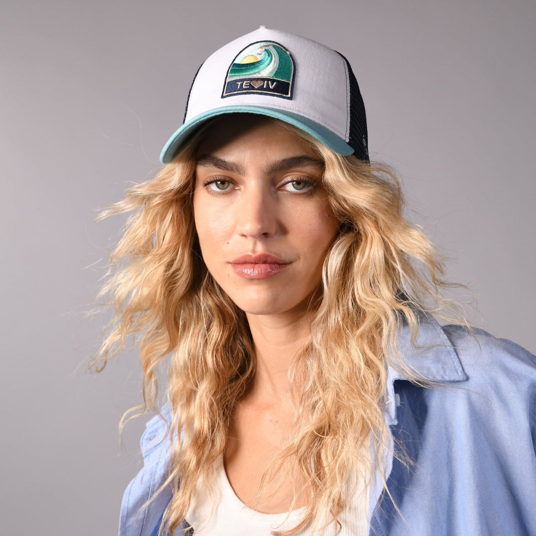 Perfect Wave Trucker Cap by Sand and Camels - lifestyle photo