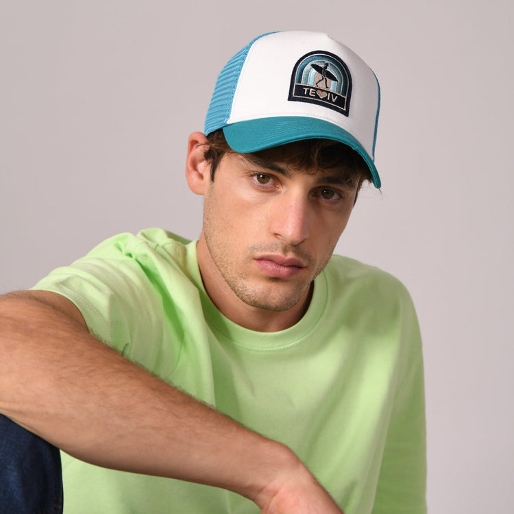 Surfer Life Trucker Cap by Sand and Camels - lifestyle photo